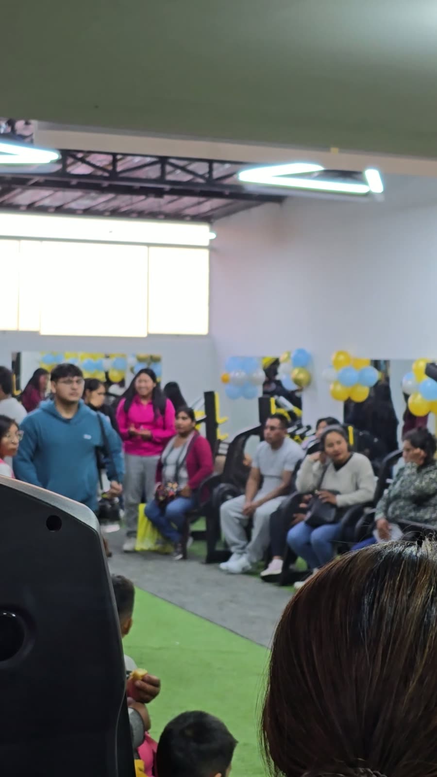 Inauguración del gimnasio